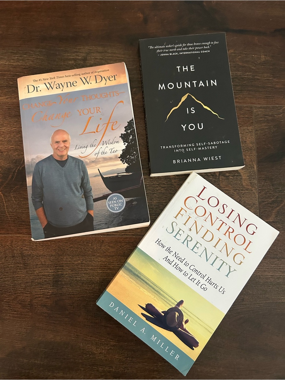 Bundle of 3 Self-Help Paperback Books -